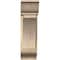 Ekena Millwork Thorton Traditional Rough Sawn Bracket w/ Offset Brace, Douglas Fir, 8"W x 20"D x 28"H BKT0806X20X28THR01RDF - alternate 4